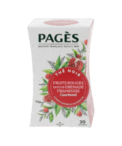 Té Negro Frutos Rojos sabor Granada Frambuesa
