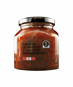 Chutney de Pimiento y jalapeño caramelizado