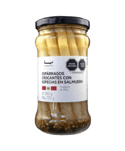 Espárrago Blancos Crocantes con Especias en Salmuera