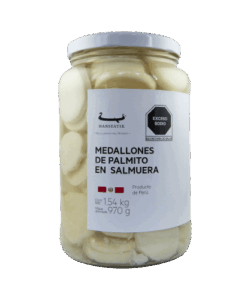 Medallones de Palmito en Salmuera