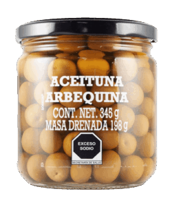 Aceituna Arbequina Natural con Hueso