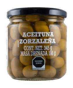 Aceituna Zorzaleña Natural con Hueso