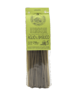 Linguine Ajo y Albahaca