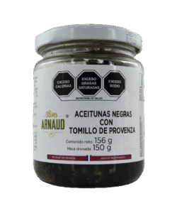 Aceitunas Negras con Tomillo