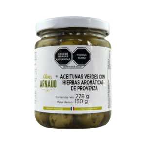 Aceitunas Verdes con Hierbas de Provence