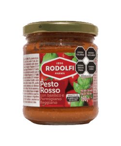 Pesto rojo con albahaca y parmigiano reggiano