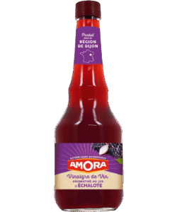 Vinagre de Vino Tinto aromatizado con jugo de Echalote