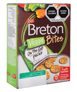 Crackers Breton Bites Veggie