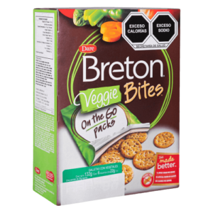 Crackers Breton Bites Veggie
