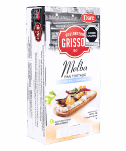 Pan Tostado Melba Sin Sal