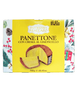Panettone alla Crema Limoncello
