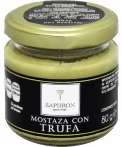 Mostaza con trufa