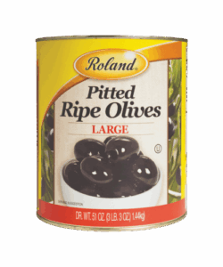 Aceitunas Negras Deshuesadas Grandes
