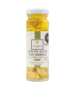 Ajo en Aceite con Hierbas
