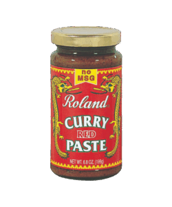 Curry Rojo en Pasta