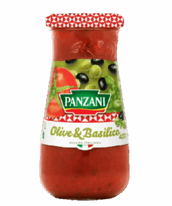 Salsa Panzani Olive y Basilico