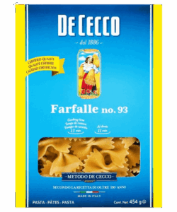 Farfalle de Sémola