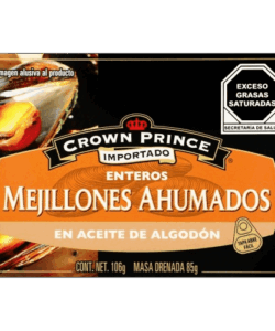Mejillones Ahumados Aceite de Algodón