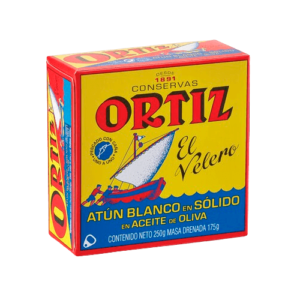 Atún Blanco en Aceite de Oliva Ortiz 250g