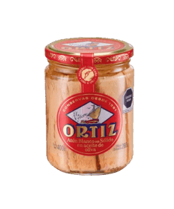 Atún Blanco en Aceite de Oliva Ortiz 400g