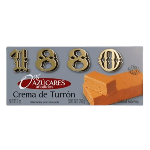 Crema de Turrón sin Azúcar