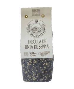 Fregula de Sémola de Grano Duro con Tinta de Sepia