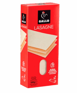 Lasaña Precocida