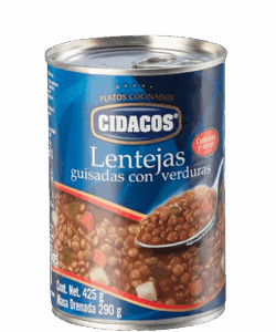 Lentejas con Verduras