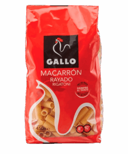 Macarrón Rayado