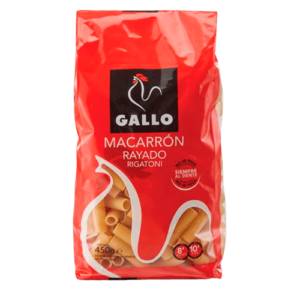 Macarrón Rayado