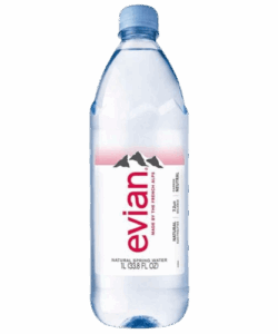 Agua Evian 1 Litro