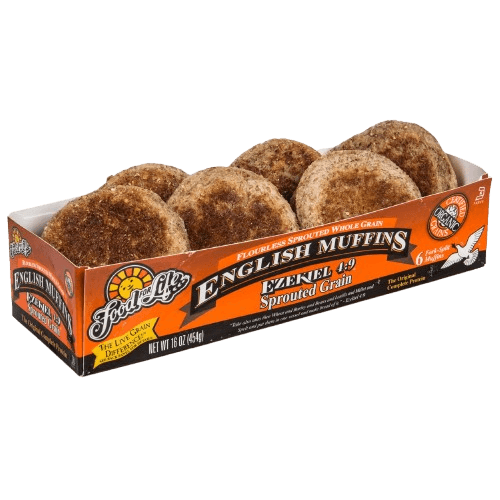 Muffins Ingleses de Grano Entero Germinado Ezekiel 4:9 454g