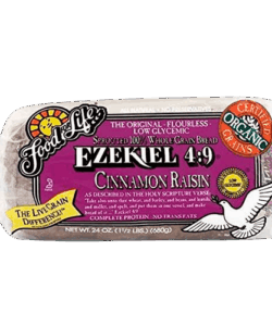 Pan de Grano Germinado Canela y Pasas Ezekiel 4:9 680g