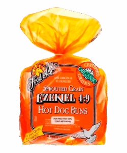 Pan para Hot Dog de Grano Entero Germinado Ezekiel 4:9 454g