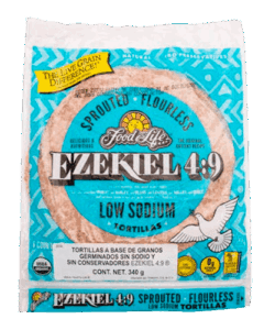 Tortillas de Grano Germinado Bajo en Sodio Ezekiel 4:9 340g