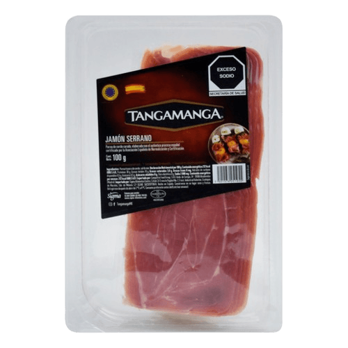 Jamón Serrano Tangamanga 100g